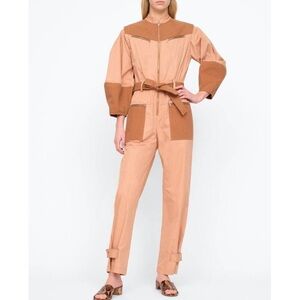 Sea New York Tan and Brown Jumpsuit